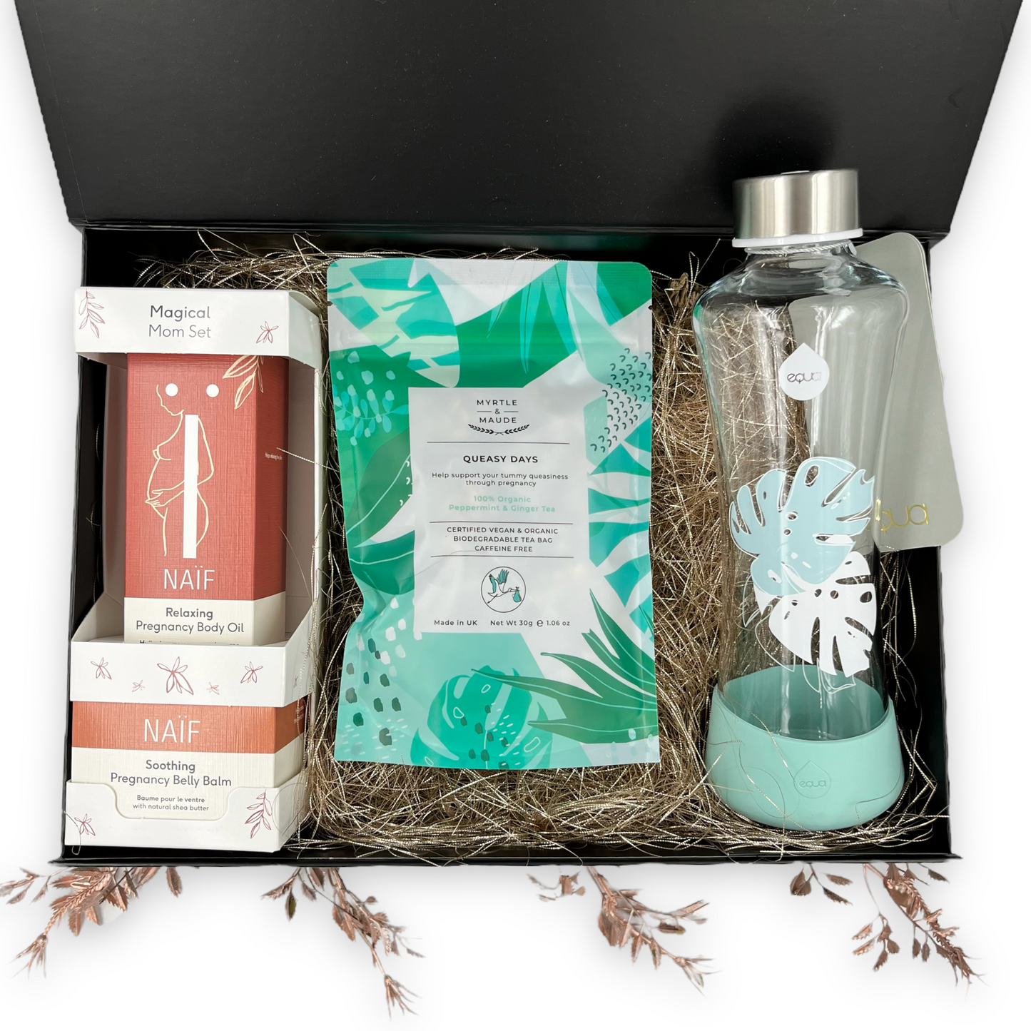 Een luxe cadeau om te geven aan toekomstige mama's tijdens de zwangerschap - feel good pakket