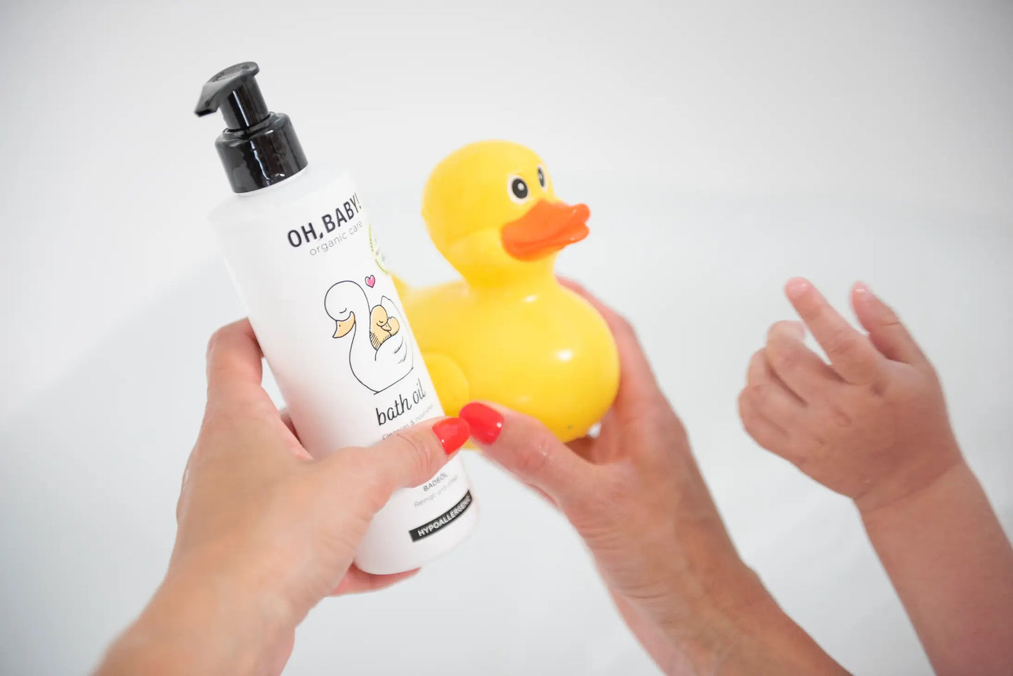 Oh baby badolie. Biologische & vegan badolie voor de gevoelige babyhuid