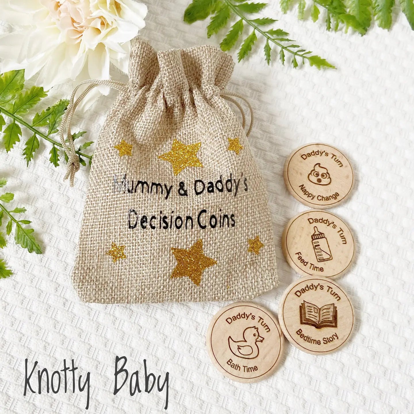 Set de pièces de décision pour les nouveaux parents
